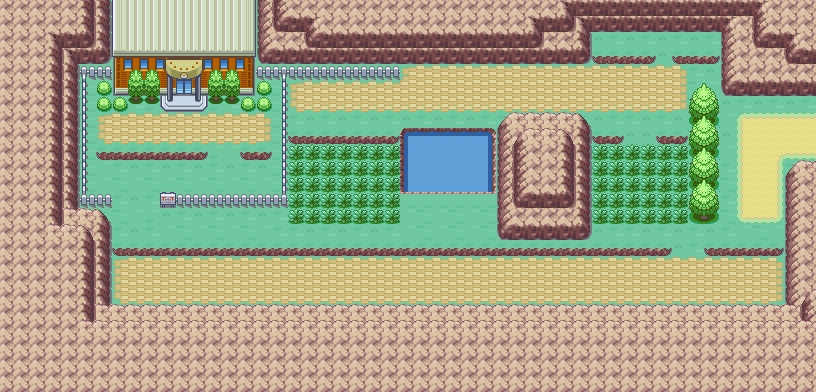 Route 22 map — Pokémon Kanto
