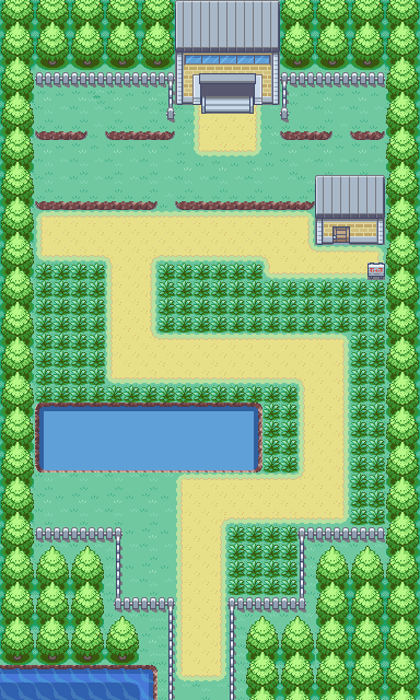 Route 6 map — Pokémon Kanto