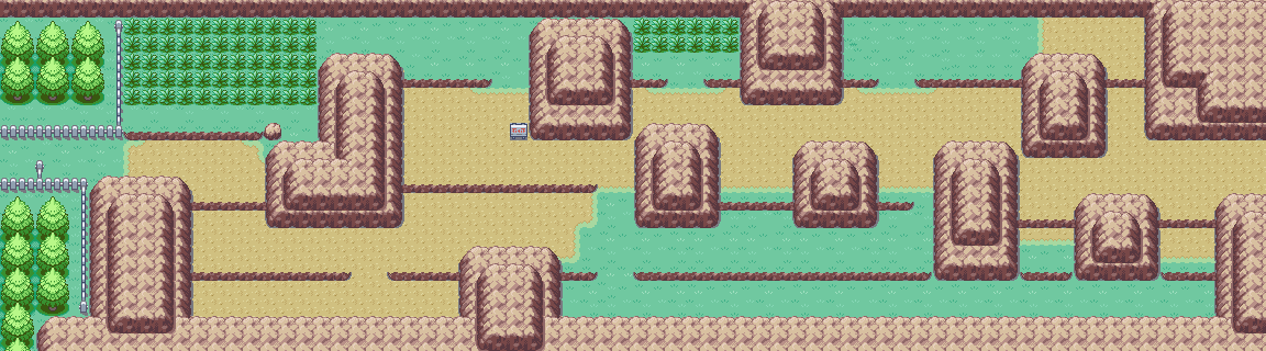 Route 9 map — Pokémon Kanto