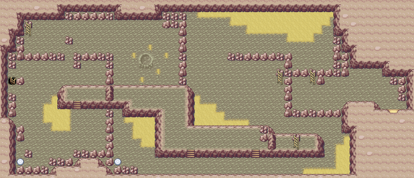 Victory Road map — Pokémon Kanto