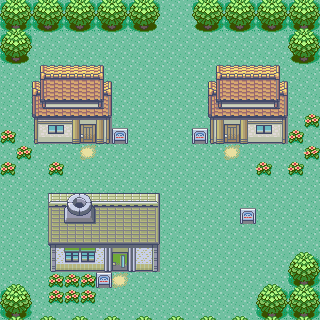Littleroot Town map — Pokémon Hoenn