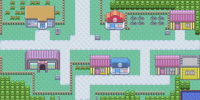 Mauville City map — Pokémon Hoenn