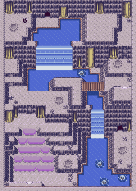 Meteor Falls map — Pokémon Hoenn