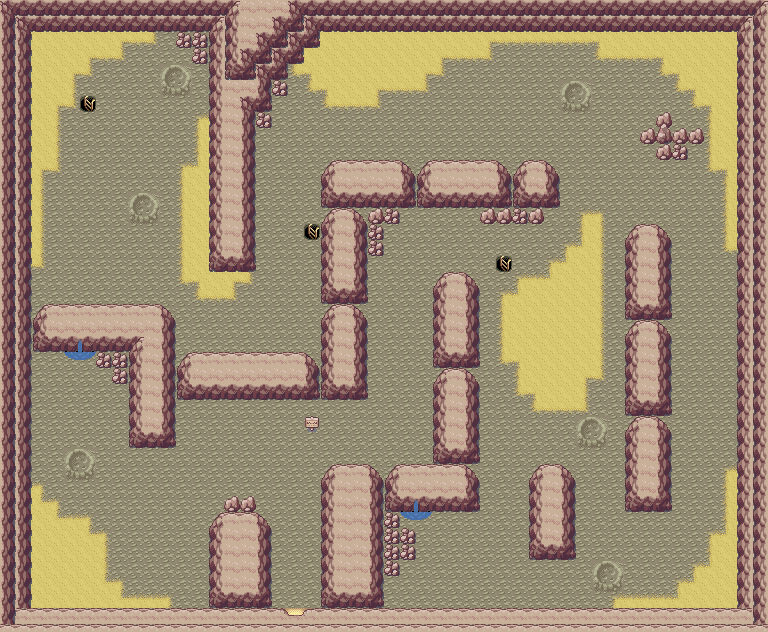 Mt. Moon map — Pokémon Kanto