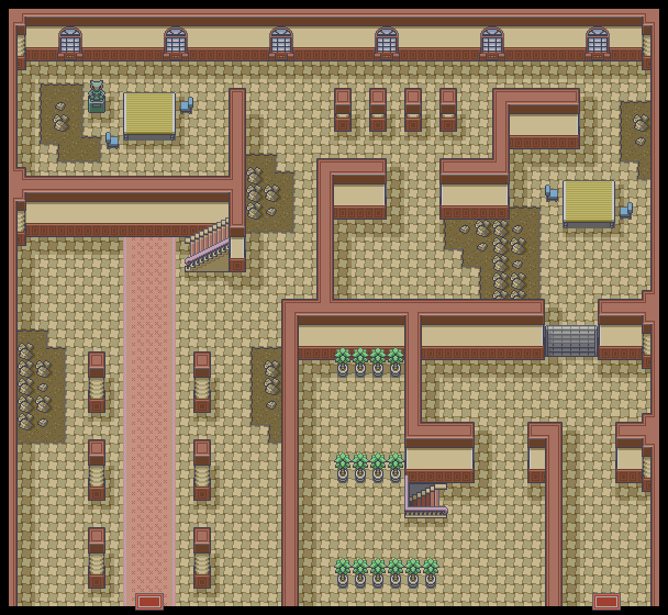 Pokémon Mansion map — Pokémon Kanto