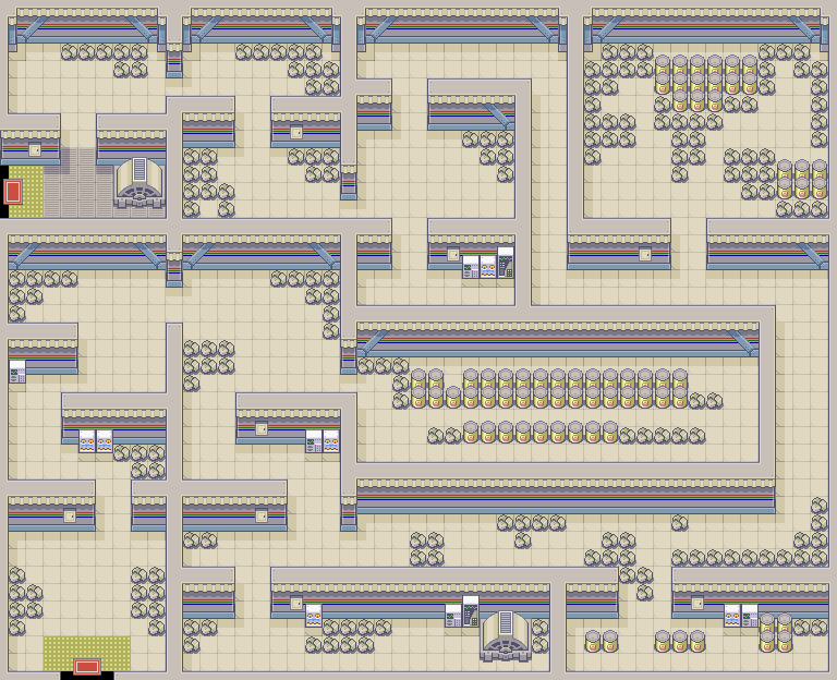 Power Plant map — Pokémon Kanto