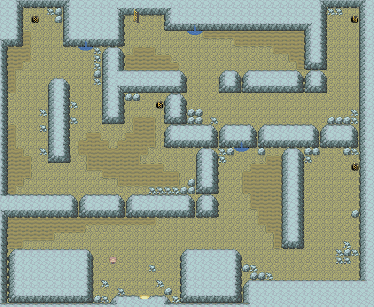Rock Tunnel map — Pokémon Kanto