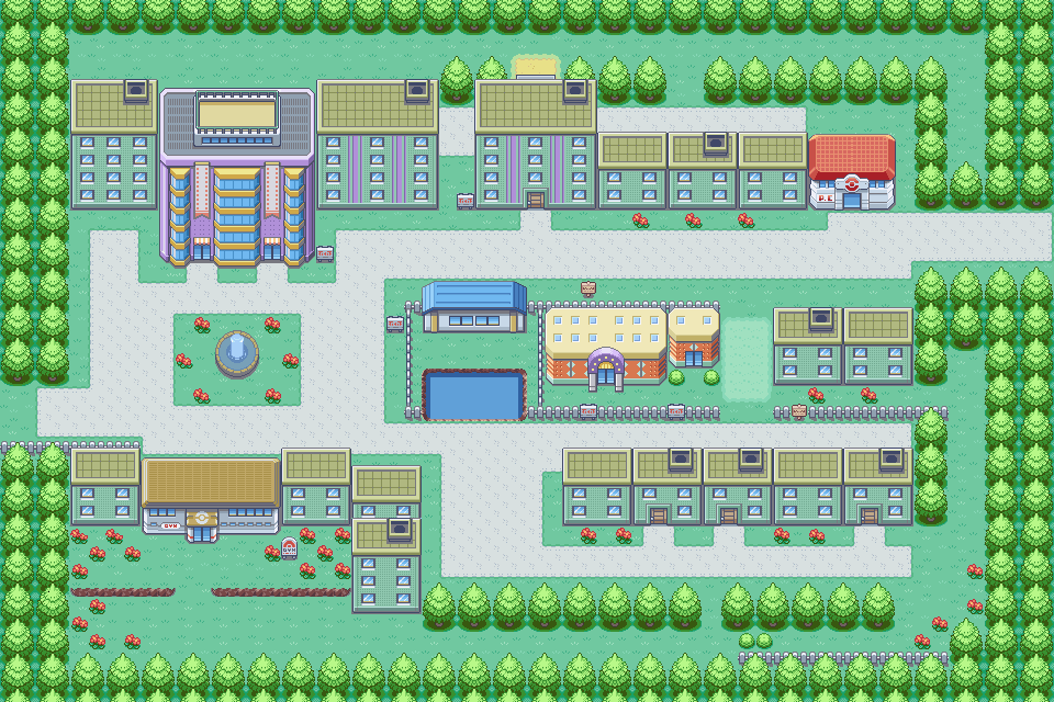 Rocket Game Corner map — Pokémon Kanto
