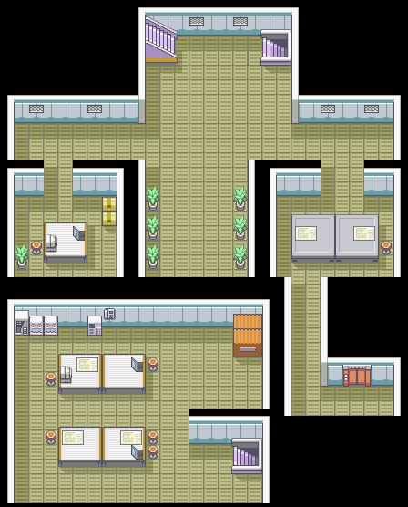 Rocket Hideout map — Pokémon Kanto