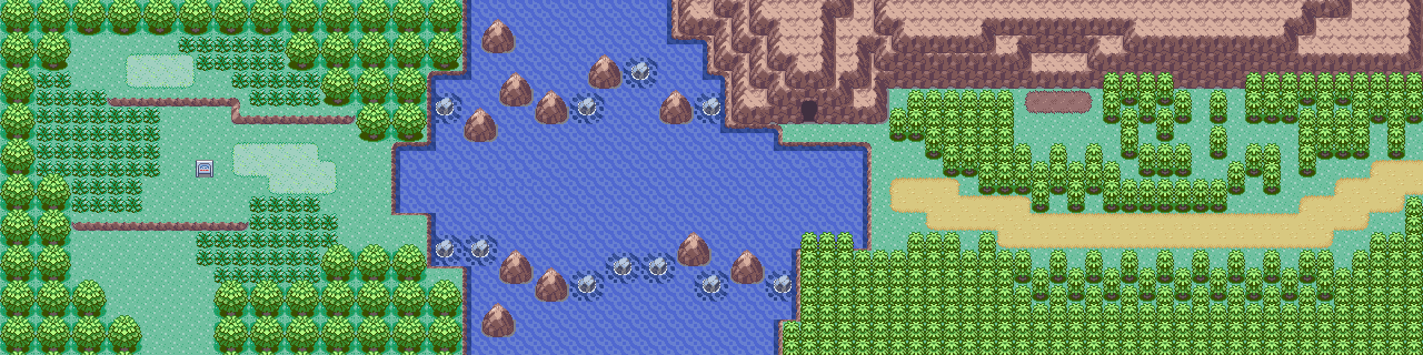 Route 103 map — Pokémon Hoenn
