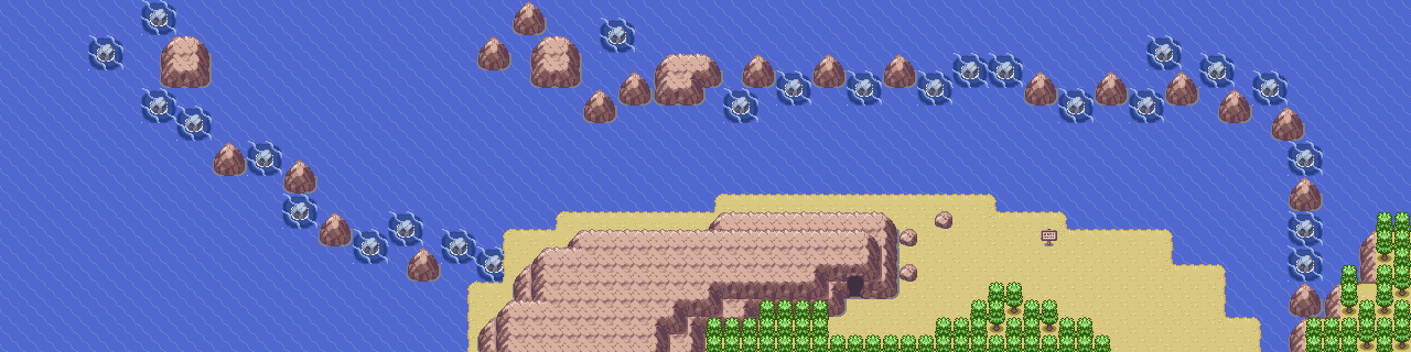 Route 106 map — Pokémon Hoenn