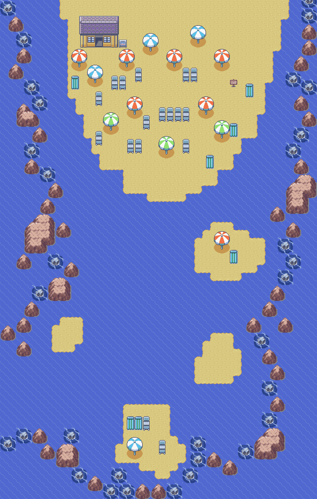 Route 109 map — Pokémon Hoenn