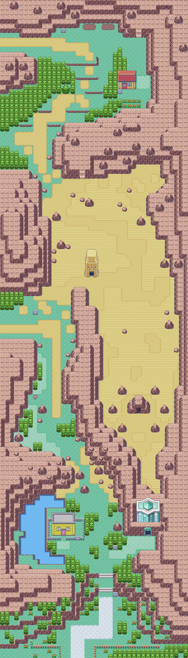 Route 111 map — Pokémon Hoenn