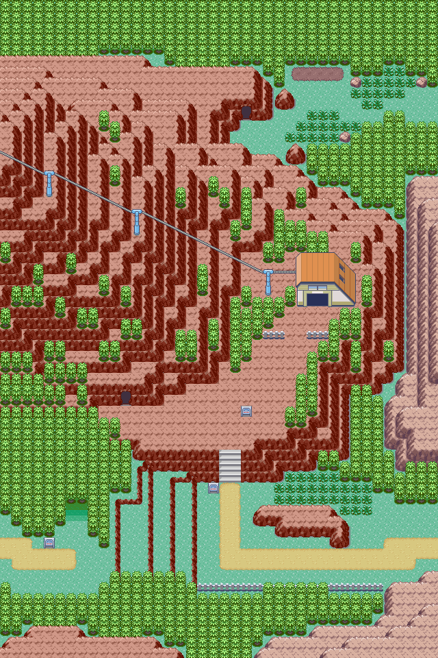 Route 112 map — Pokémon Hoenn