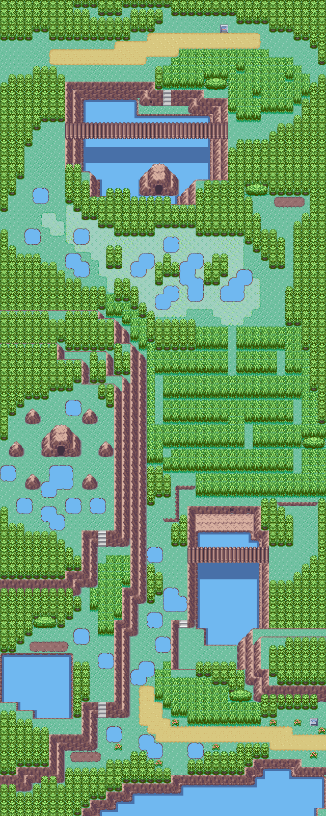 Route 120 map — Pokémon Hoenn