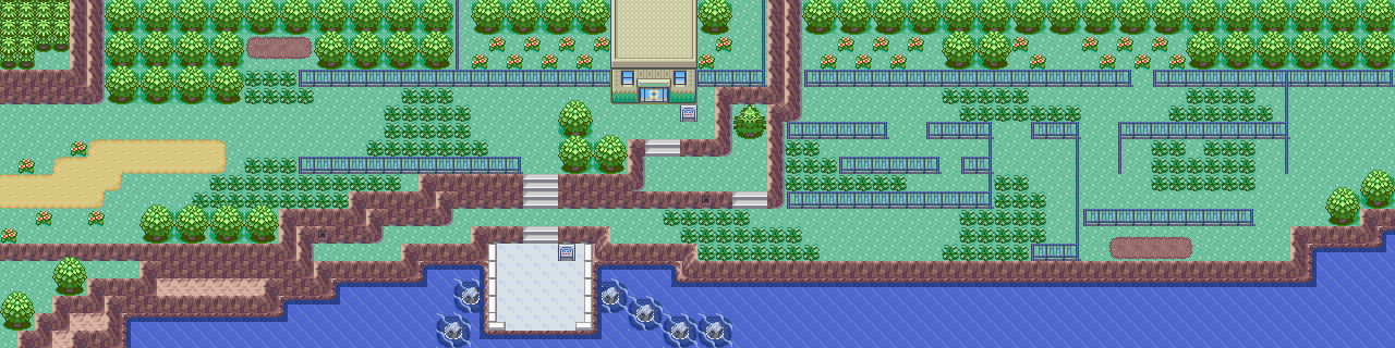 Route 121 map — Pokémon Hoenn