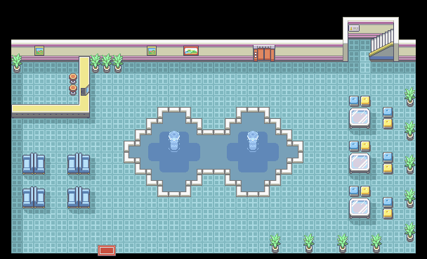 Silph Co. map — Pokémon Kanto