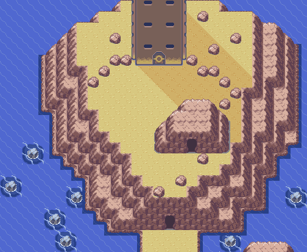 Sky Pillar map — Pokémon Hoenn